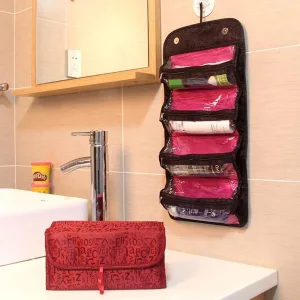 Trousse De Toilette De Voyage Pour Femme À Suspendre