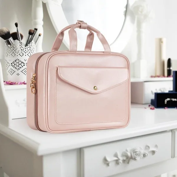 Trousse de Toilette Pliable pour Femme