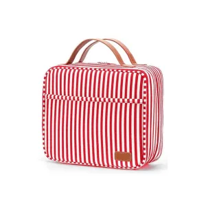 Grande trousse de toilette à rayures
