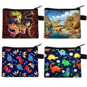 Mini Pochette, trousse de Rangement Dino
