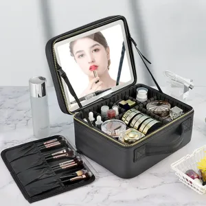Coffret Maquillage LED Intelligente avec Miroir