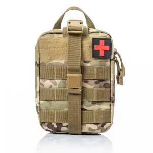 Sac de Secours d’Urgence Outdoor – Kit de Survie Multifonction pour Camping, Chasse, Aventures et Catastrophes