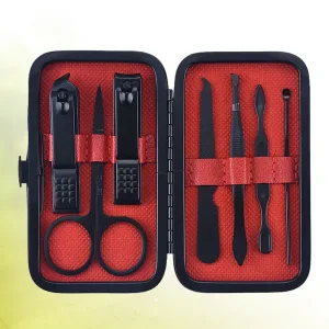 Trousse de Manucure en Acier Inoxydable - 7 Pièces