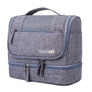 trousse de toilette spacieuse avec compartiments