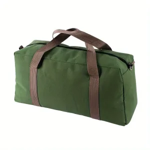 Trousse à Outils en Toile Robuste – Sac à Main Haute Capacité, Portable et Multifonctionnel