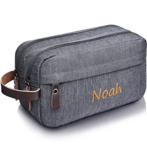 Trousse de Toilette Homme Personnalisée à 2 Compartiments