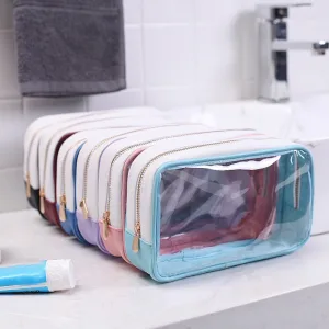Trousse Transparente Colorée