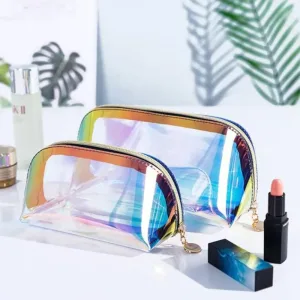 Trousse Transparente Multicolore
