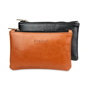 Trousse à Tabac en Cuir Portable Imperméable et Anti-Odeur avec Fermeture Éclair