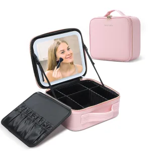 Coffret de Maquillage avec Miroir LED