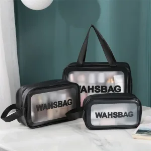 Trousse De Toilette Transparente